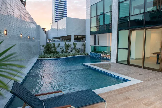 Piscina do Venâncio Barbosa, na beira-mar de Casa Caiada, Olinda